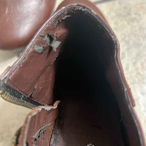 Aldo Wedge Heel Brown Booties, size 9 - Picture 15 of 16